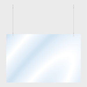 Mampara Protectora Colgante Rígida